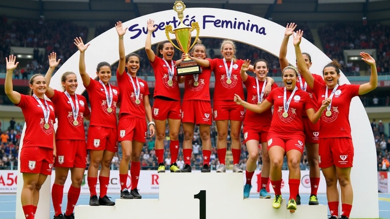 Benfica conquista a 9ª Supertaça feminina de futsal com uma vitória esmagadora sobre o Torreense