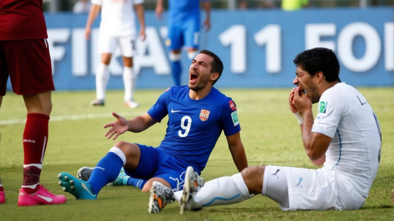 Mordida de Suárez e gol em 28 segundos marcam Natal na história da Copa do Mundo