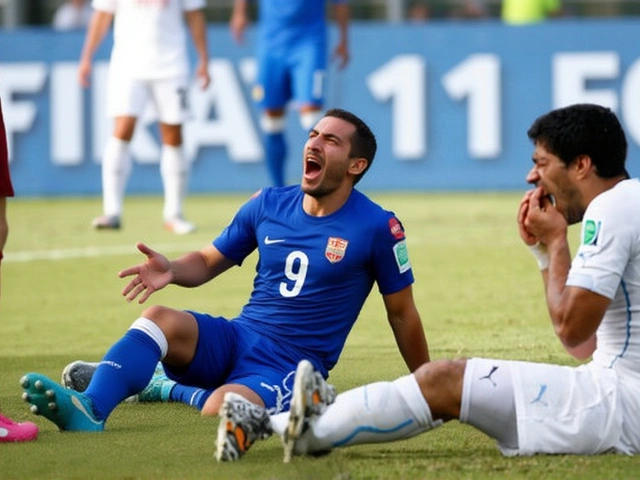Mordida de Suárez e gol em 28 segundos marcam Natal na história da Copa do Mundo